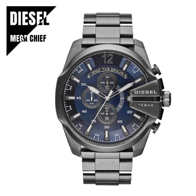 DIESEL ディーゼル MEGA CHIEF メガチーフ DZ4329 メンズ 腕時計