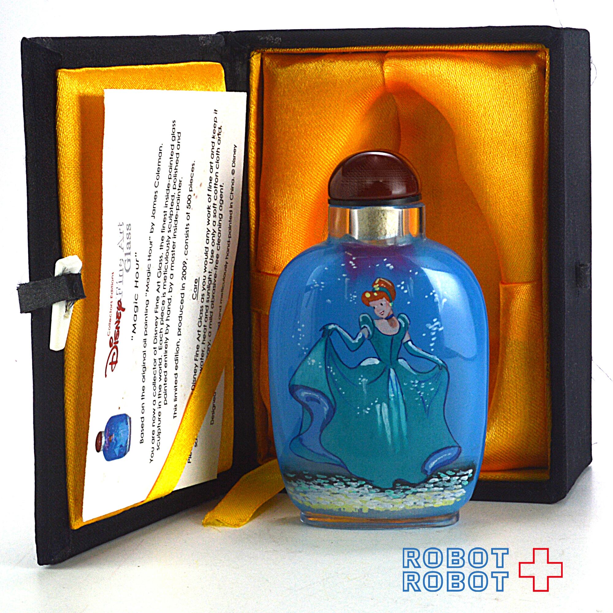 【レア】ディズニー ファイン アート ガラス Disney Fine Art Glass／ シンデレラ