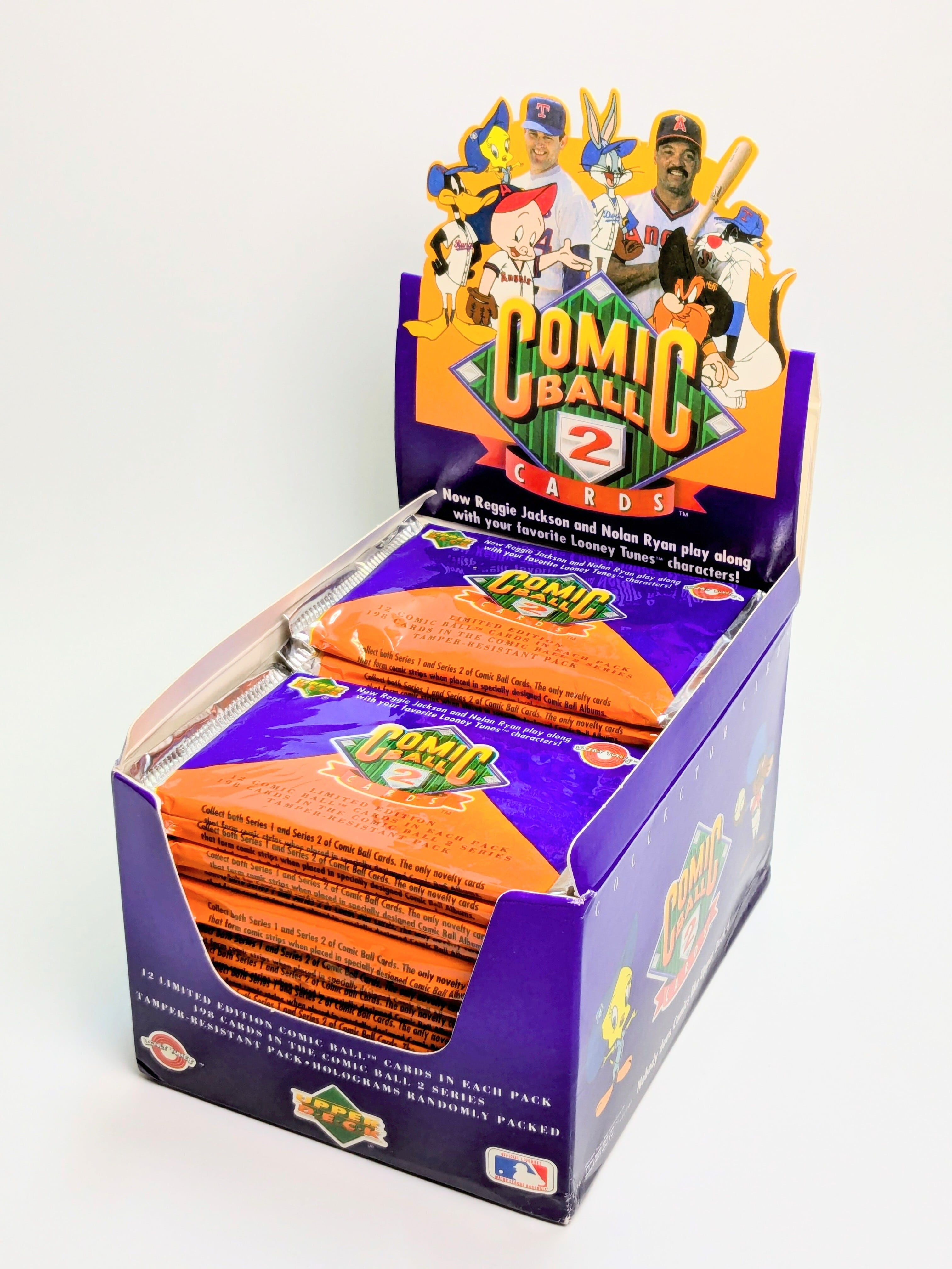 ♧送料無料！☆1991年製【 LOONY TUNES - COMIC BALL 2 CARDS