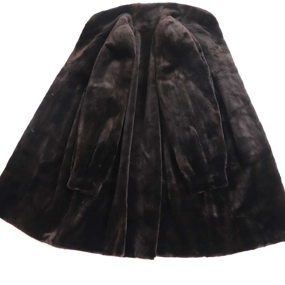 ミンクシェアード☆メタリックGOLD☆KIMIJIMA☆美品 ミンクシェアード☆メタリックGOLD☆KIMIJIMA☆美品
