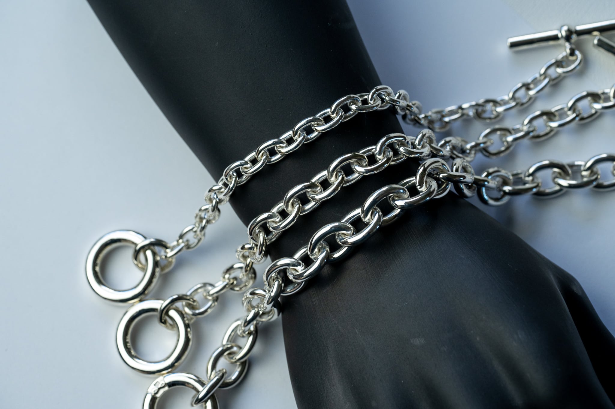BN-033 Hook connect bracelet (Small) | WAKAN SILVER SMITH online store
