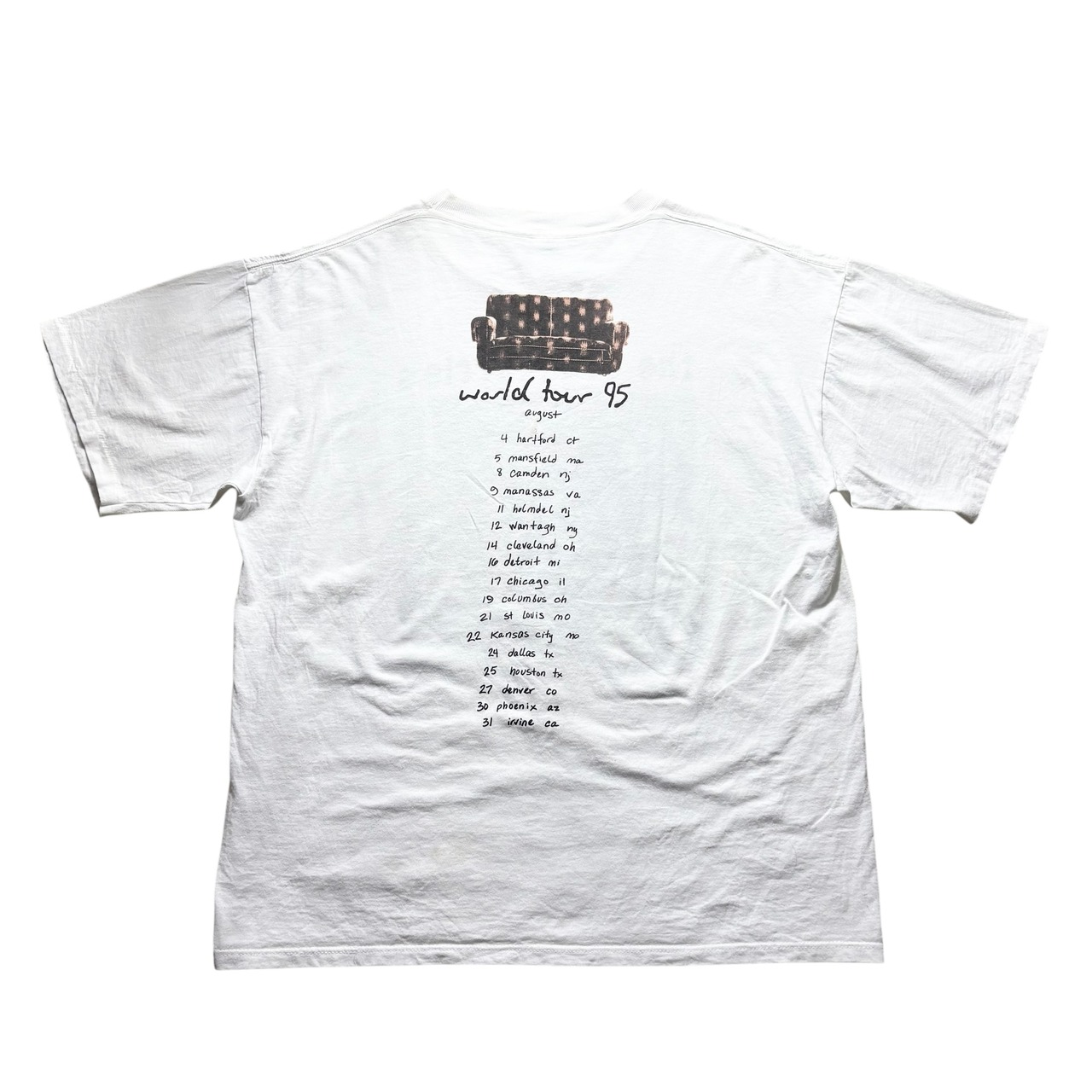 vintage 1995’s THE CRANBERRIES music tour tee “no need to argue”