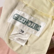 GREENCLUBS グリーンクラブ タックパンツ 79/くすみピンク メンズ