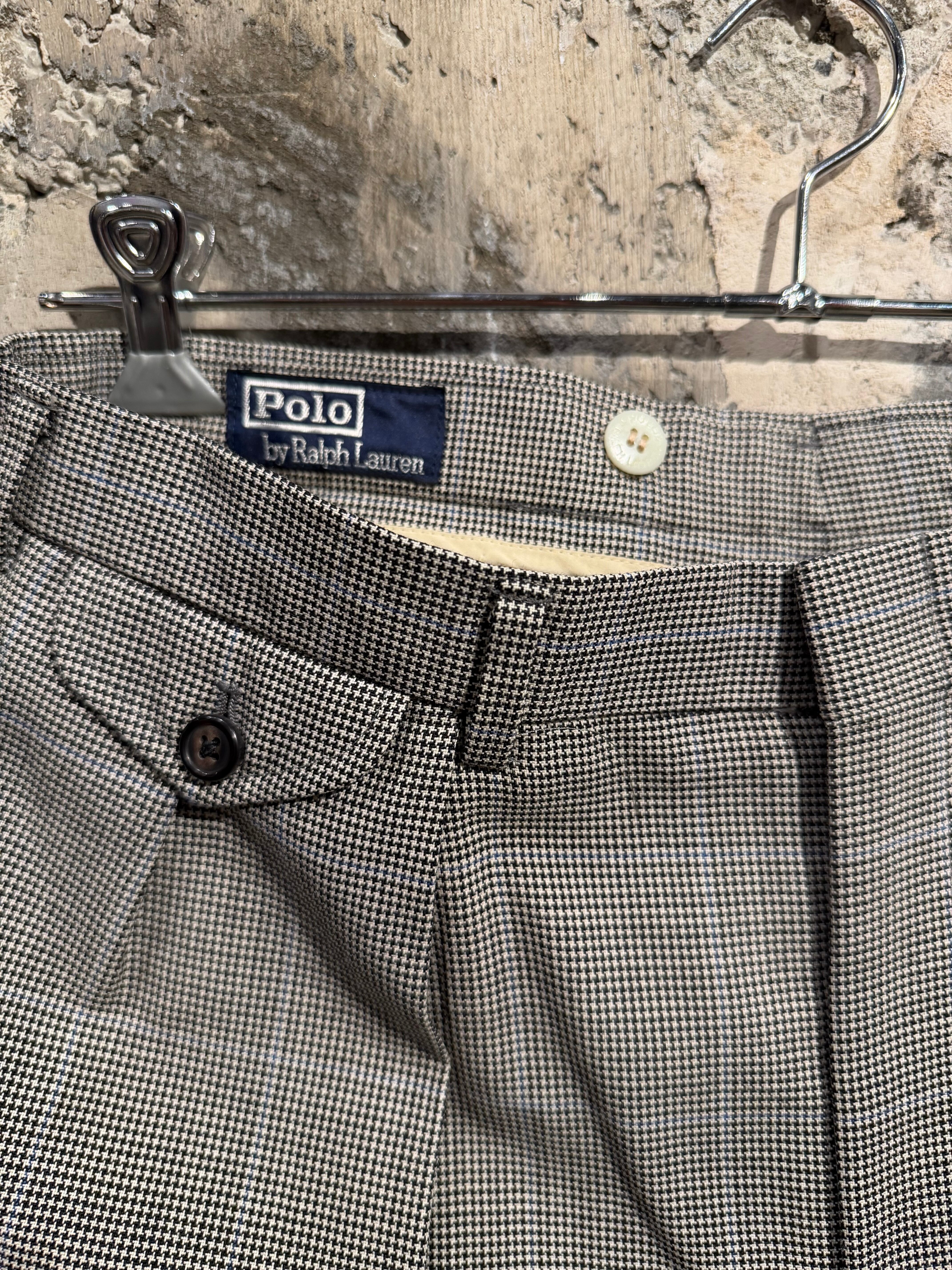 Polo by Ralph Lauren 】 Slacks ラルフローレン 千鳥柄 スラックス
