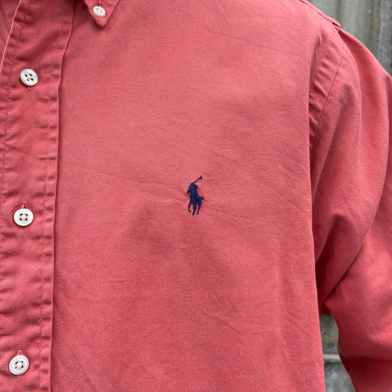 Ralph Lauren オールドラルフローレン ボタンダウンシャツ メンズL相当 
