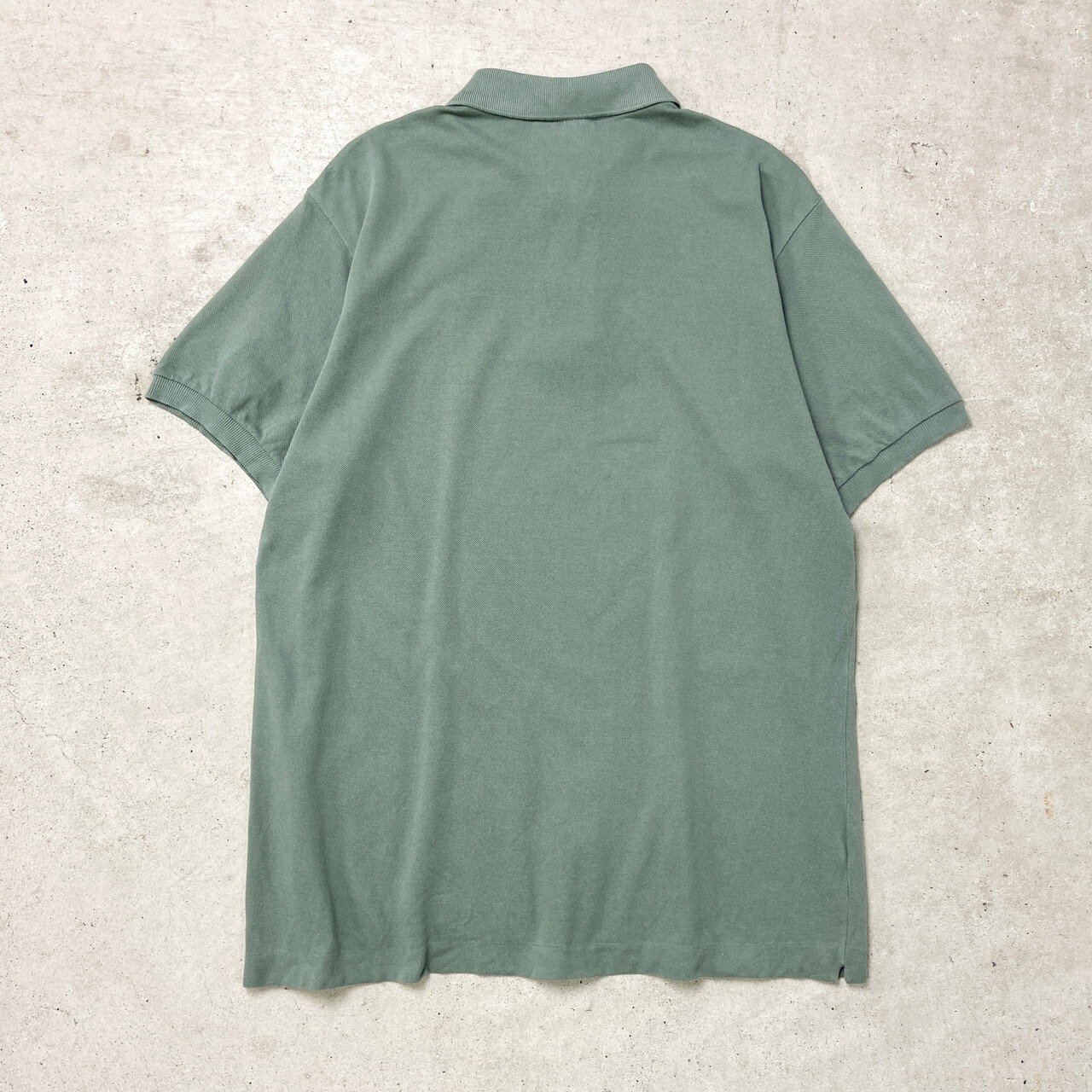 80年代 フランス製 LACOSTE ラコステ ポロシャツ 鹿の子 フレラコ 