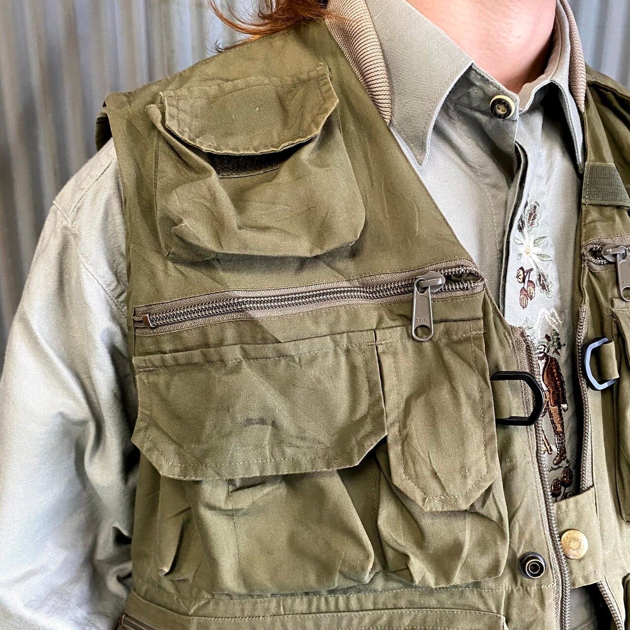 ビンテージ 80s フィッシングベスト Orvis オービス