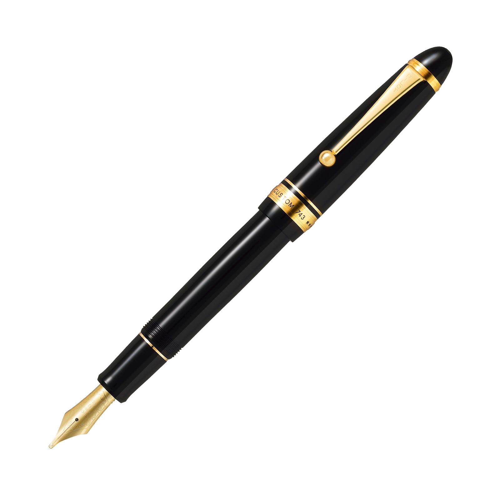 PILOT CUSTUM カスタム743 C 極太字 万年筆 ほぼ新品 8ee4ff8b88e2b6f373a40a38ffb681
