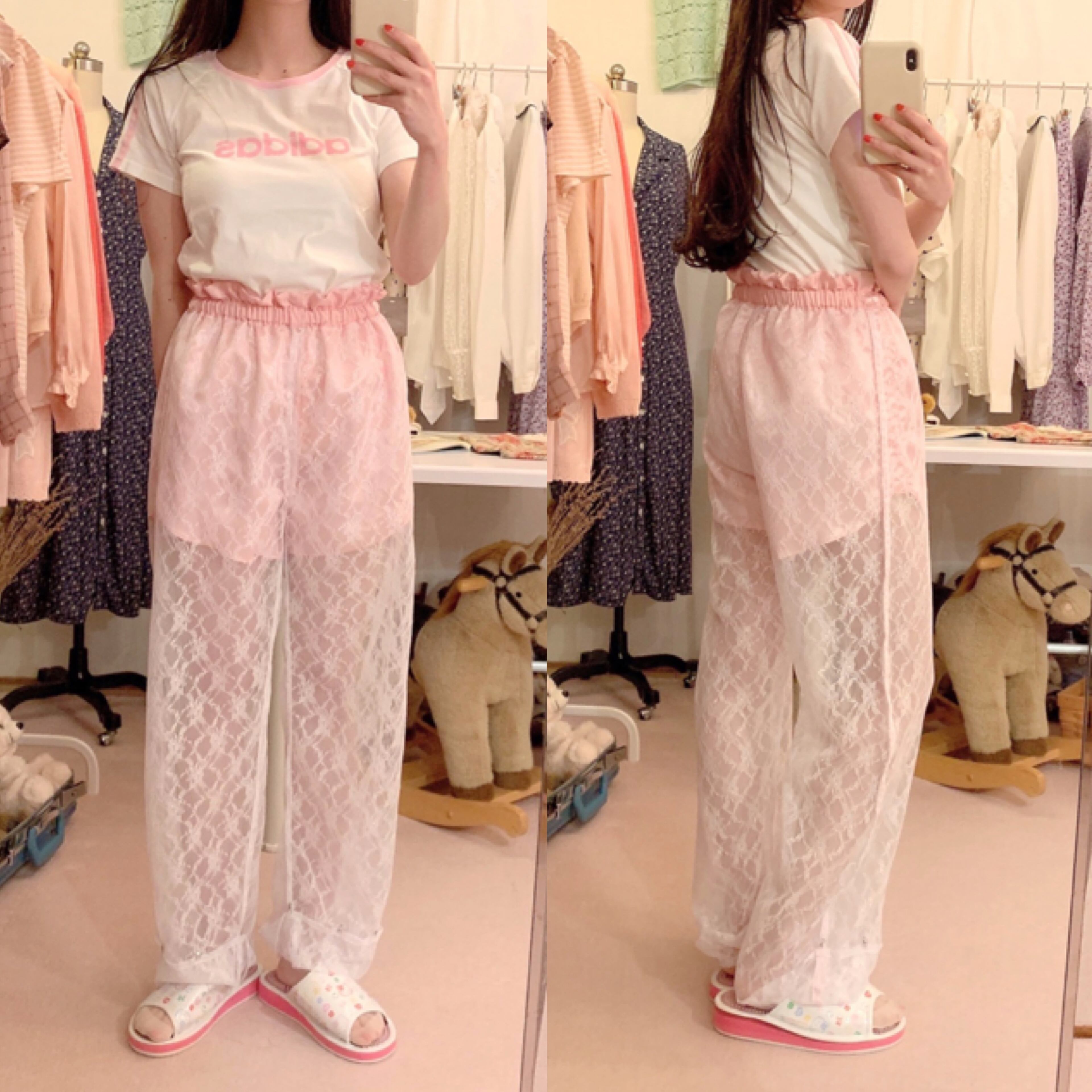 original : heads or tails brother pants WH/PI