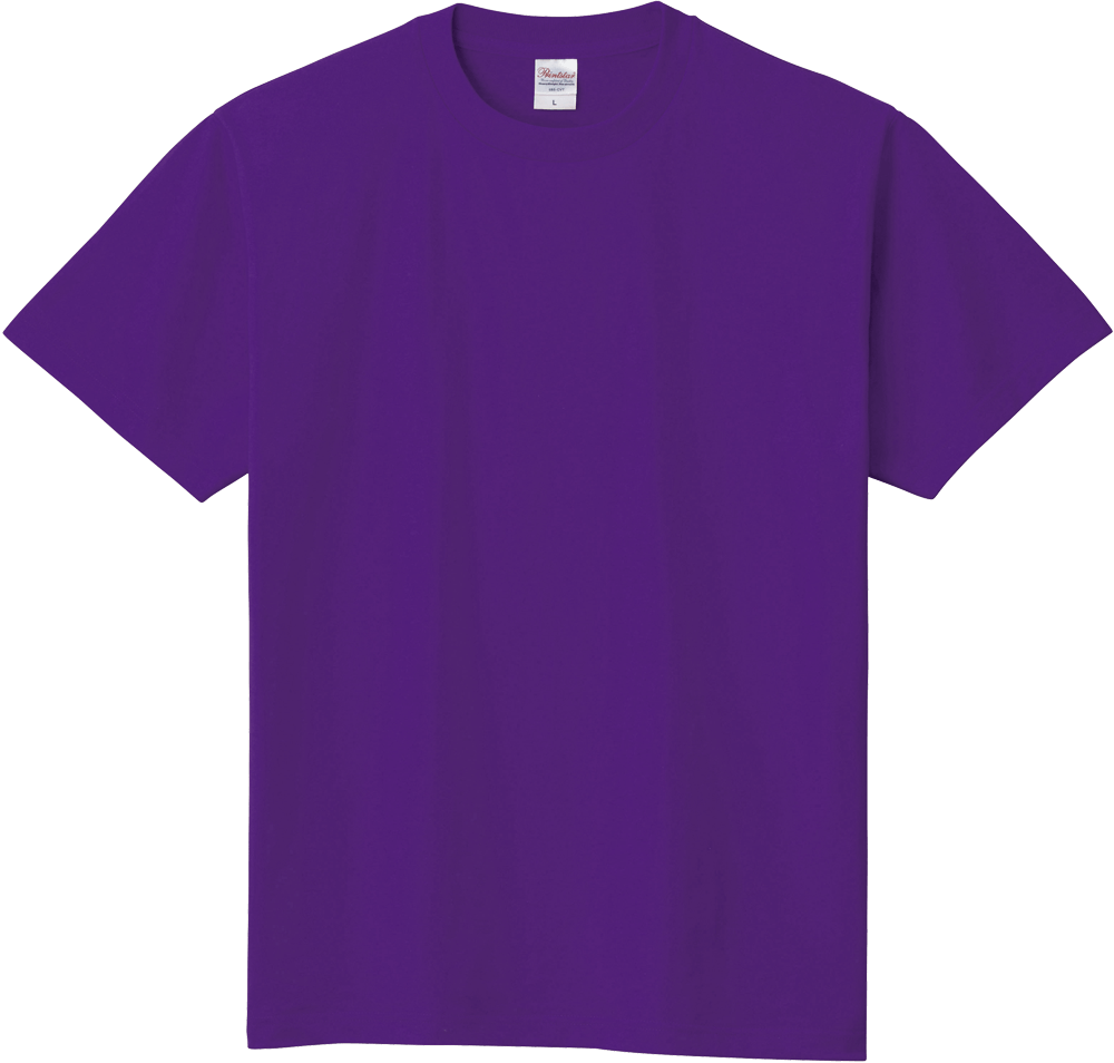 缶バッジ追加！BABYL 未開封Tシャツ 綿100％】缶バッジ付きチャリティ無地Tシャツ（パープル） | ナウル屋