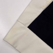 Calvin Klein golf カルバンクライン Vネック ウインドブレーカー プルオーバーシャツ LL/ブラック×ホワイト メンズ