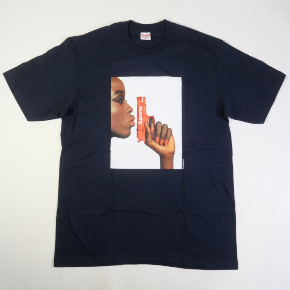 Size【L】 SUPREME シュプリーム 21SS Water Pistol Tee Navy Tシャツ 