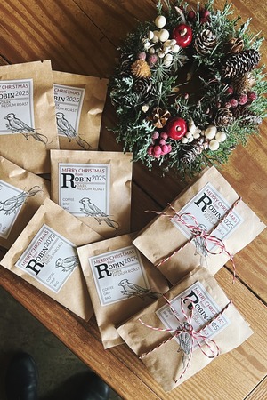 《 期間限定 》CHRISTMAS BLEND "ROBIN 2025" 3 COFFEE DRIP BAGS