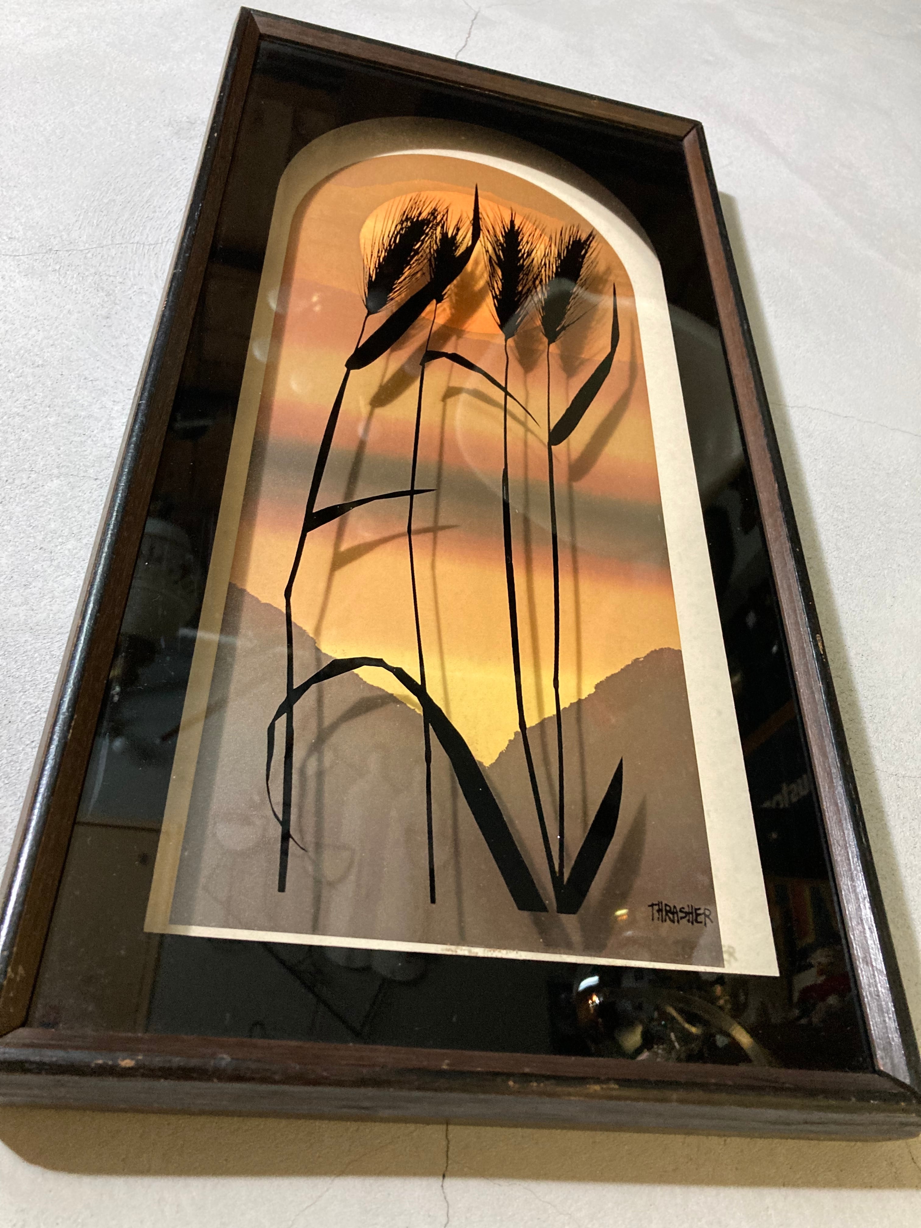 70s VIGIL THRASHER ART  (beady antiques)