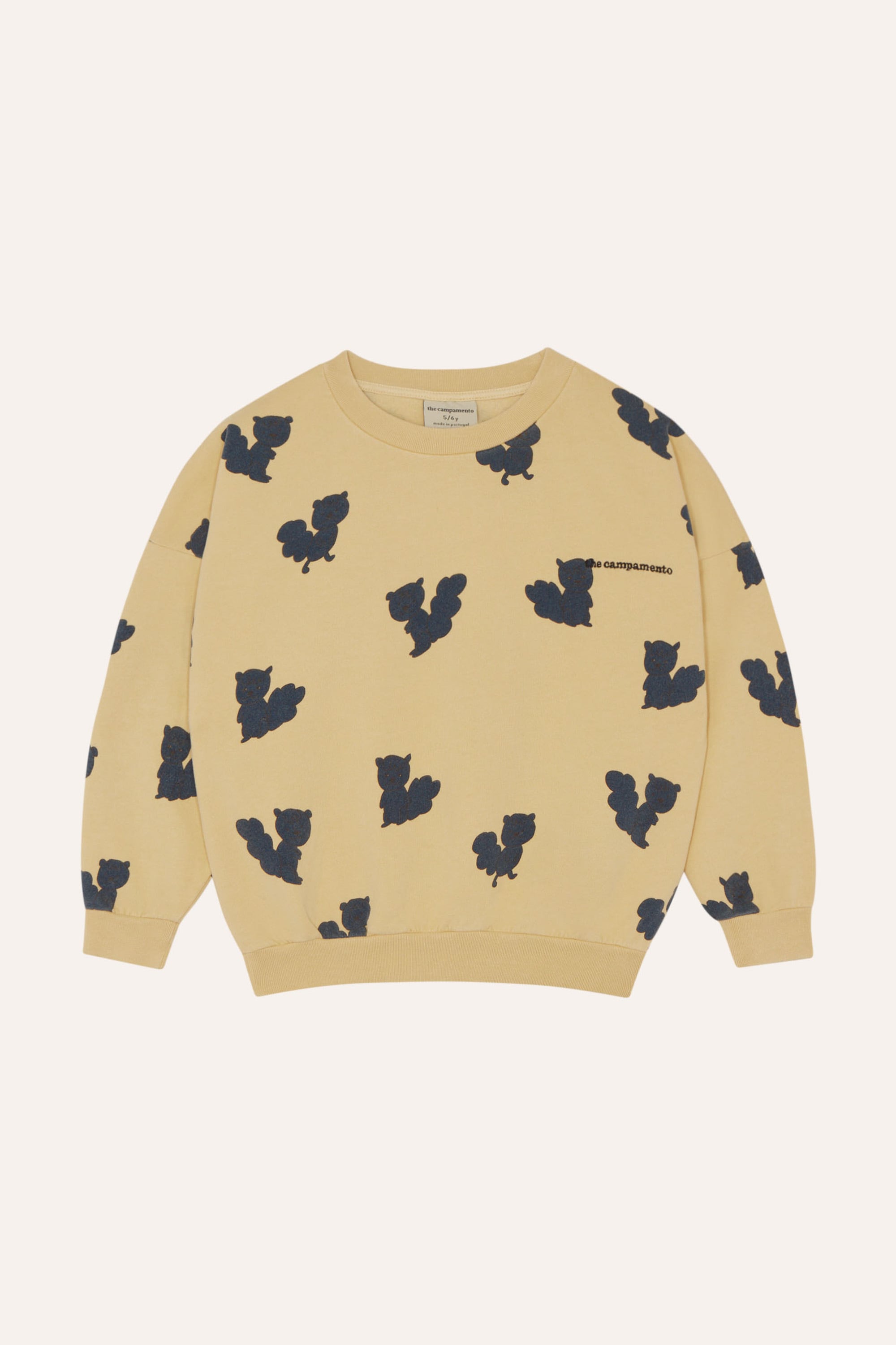 送料無料 the campamento/BLUE SQUIRRELS SWEATSHIRT