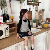 韓国子供服 / 26Autumn / 〖取寄〗second moment / シュガードットホルターネック / キッズ服 / 女子服 *XS~JL*