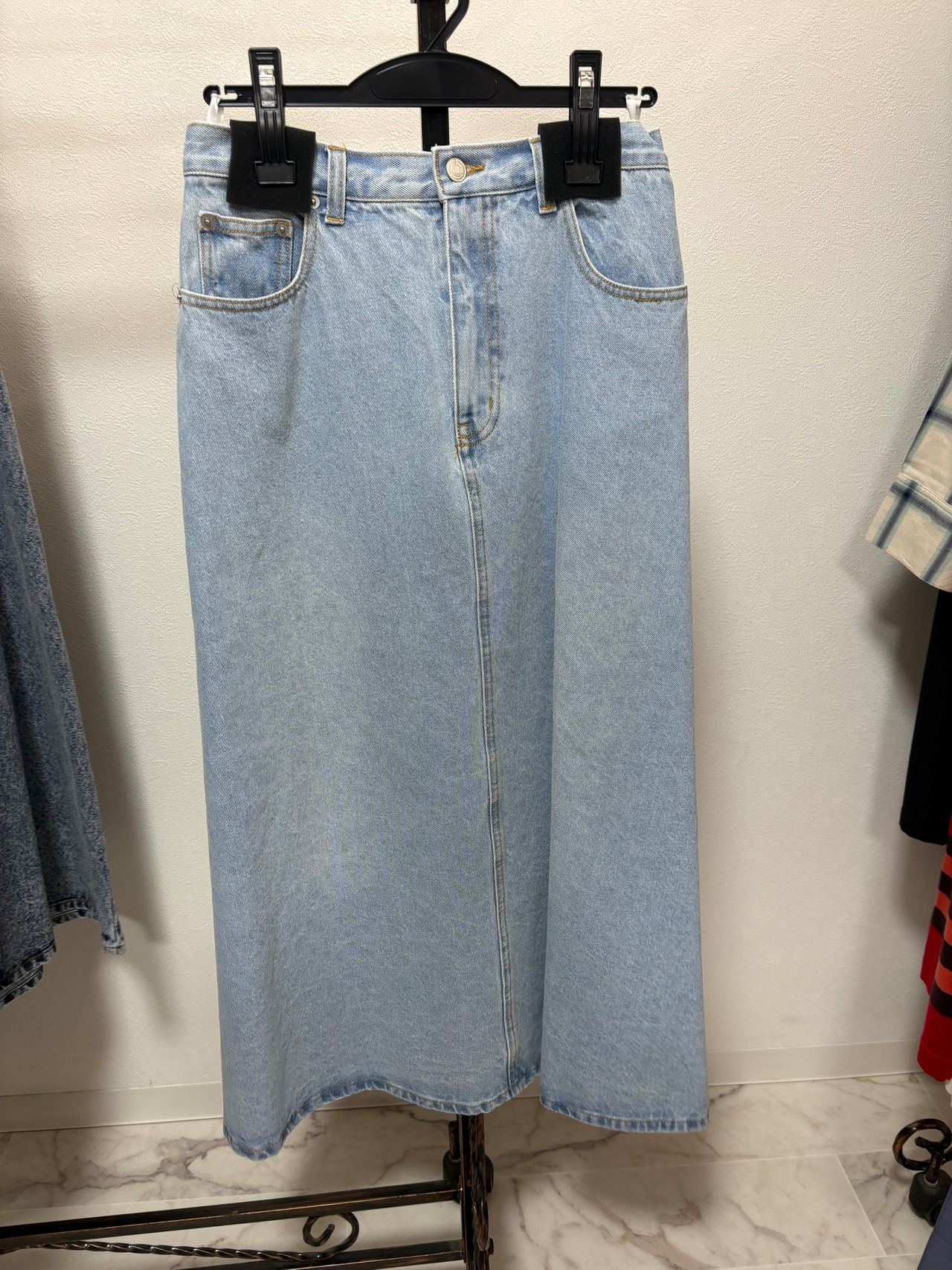 MIMI ante aciem ワイドデニムスカート　21267752