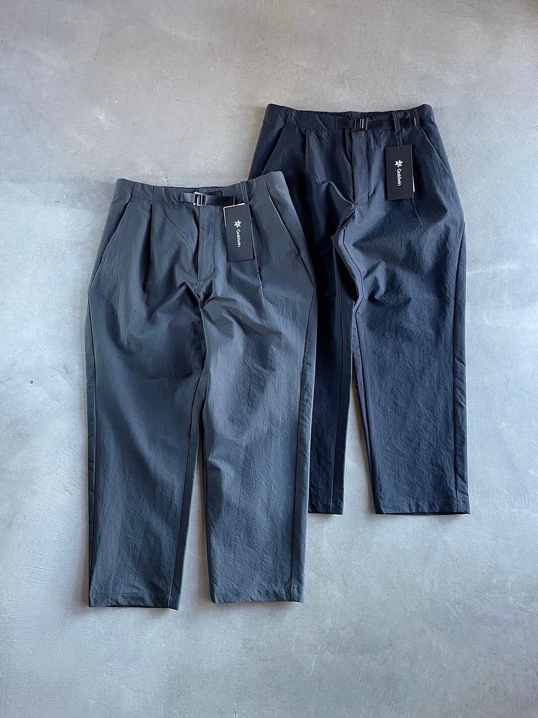 GOLDWIN【One Tuck Tapered Ankle Pants】MN | LARGE LAB TOWN
