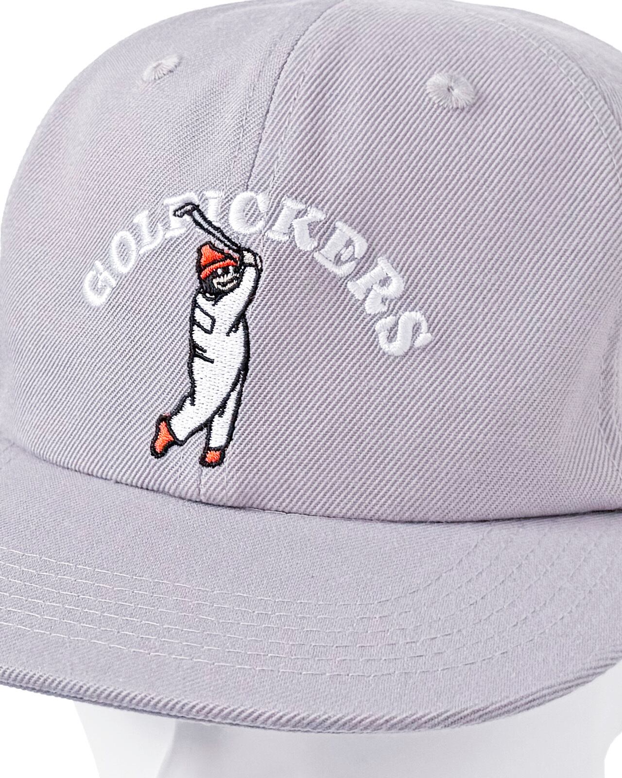 [HOLE 583] GO HOLE? CAP -Gray-　ゴルフキャップ 新品】GO HOLE? CAP -Glay-（HOLE 583）