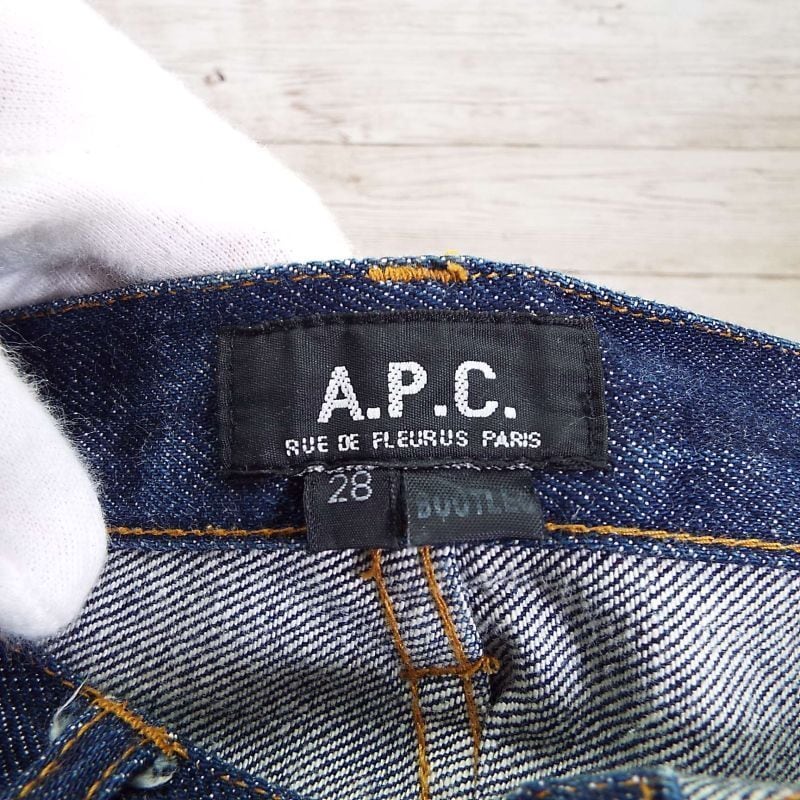 セルビッジデニム】A.P.C（アーペーセー）ボタンフライ