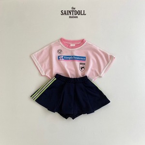 [SAINTDOLL] Mesh Crop top / [세인트돌] 메쉬크롭티