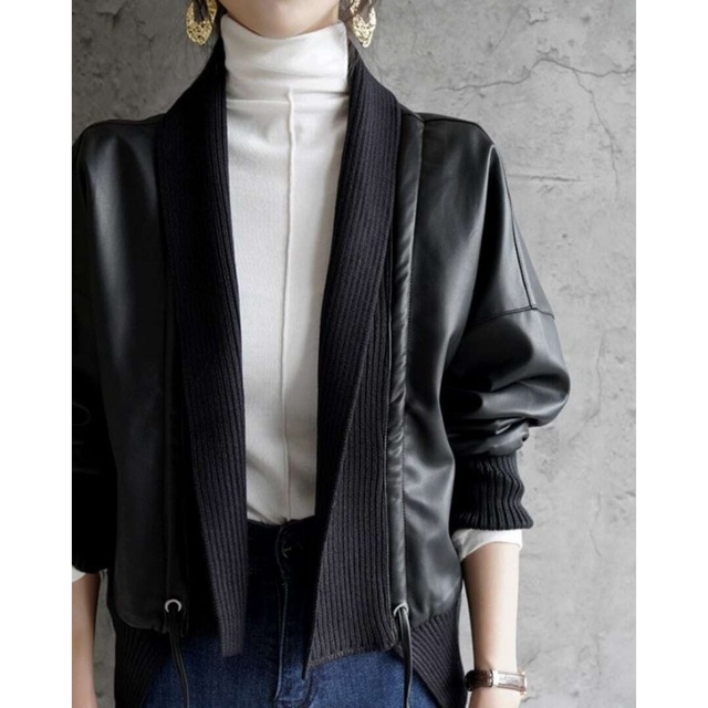 eco leather jacket  11768