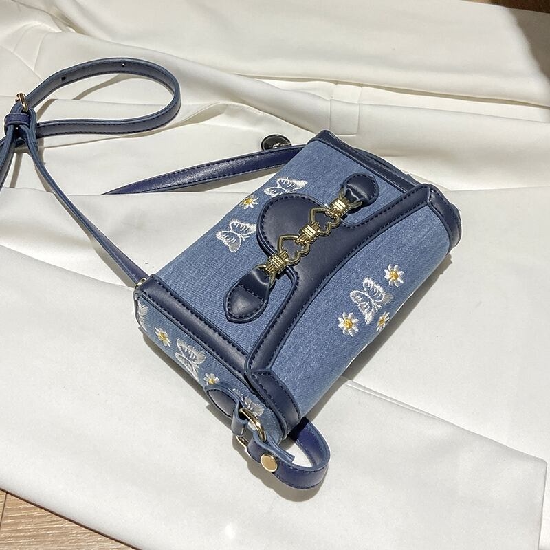 サマー 夏物 スクウェア ハンドバッグ メッセンジャーバッグ 手作りハンドバック56836312782