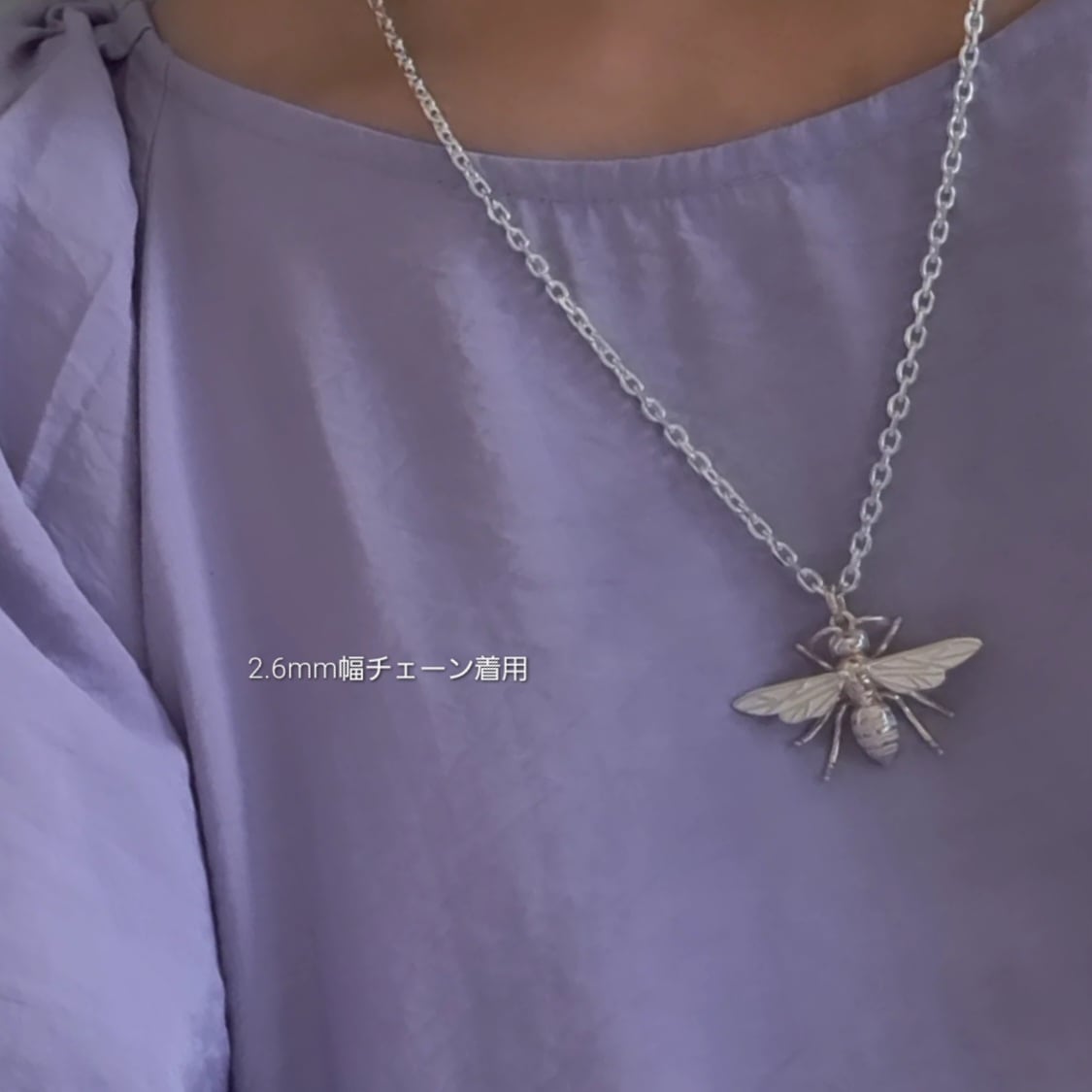 蜂 ペンダントトップ 】スズメバチ 蜂ネックレス 蜂アクセサリー ハチ