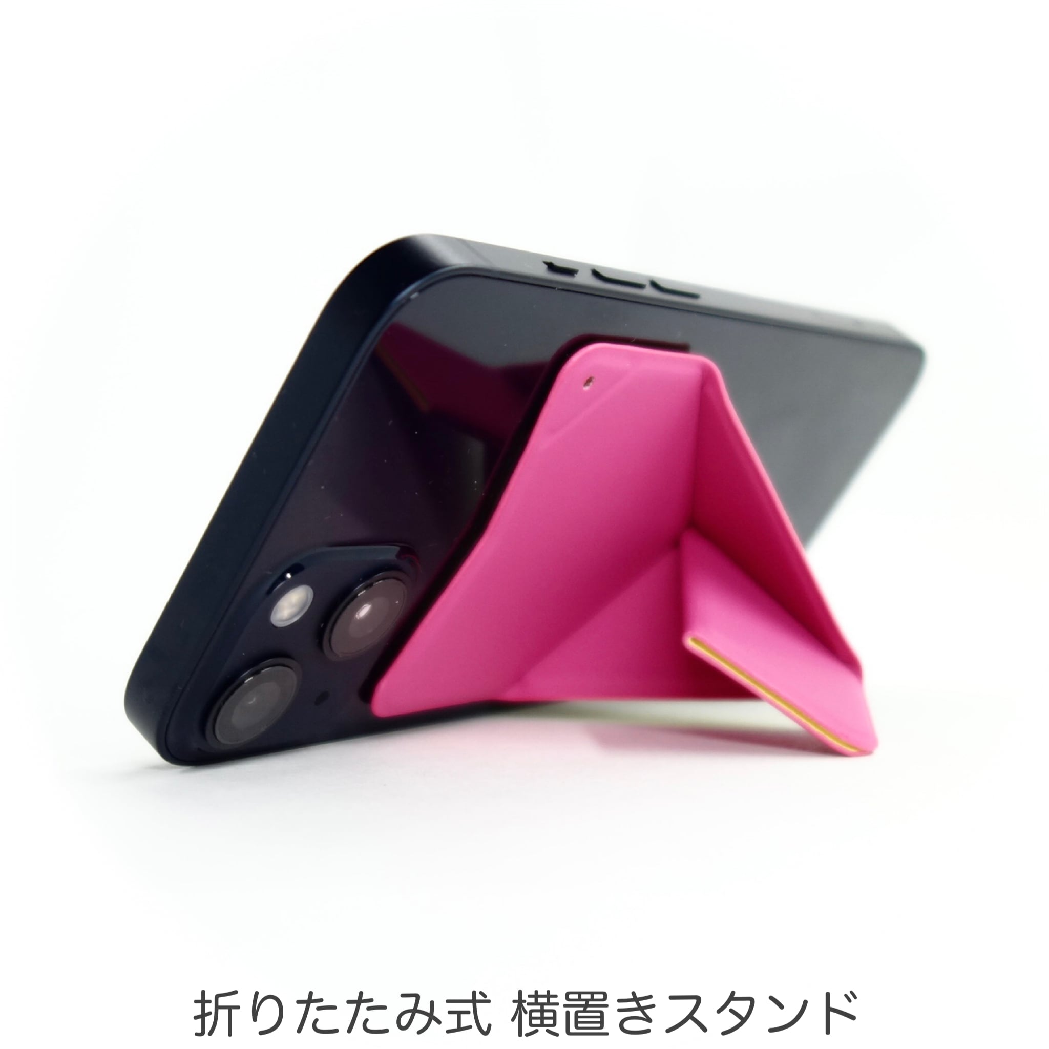 2022 新作 新品 スマホ スタンド ケースiPhone MOFT X airmo.ネイビーb