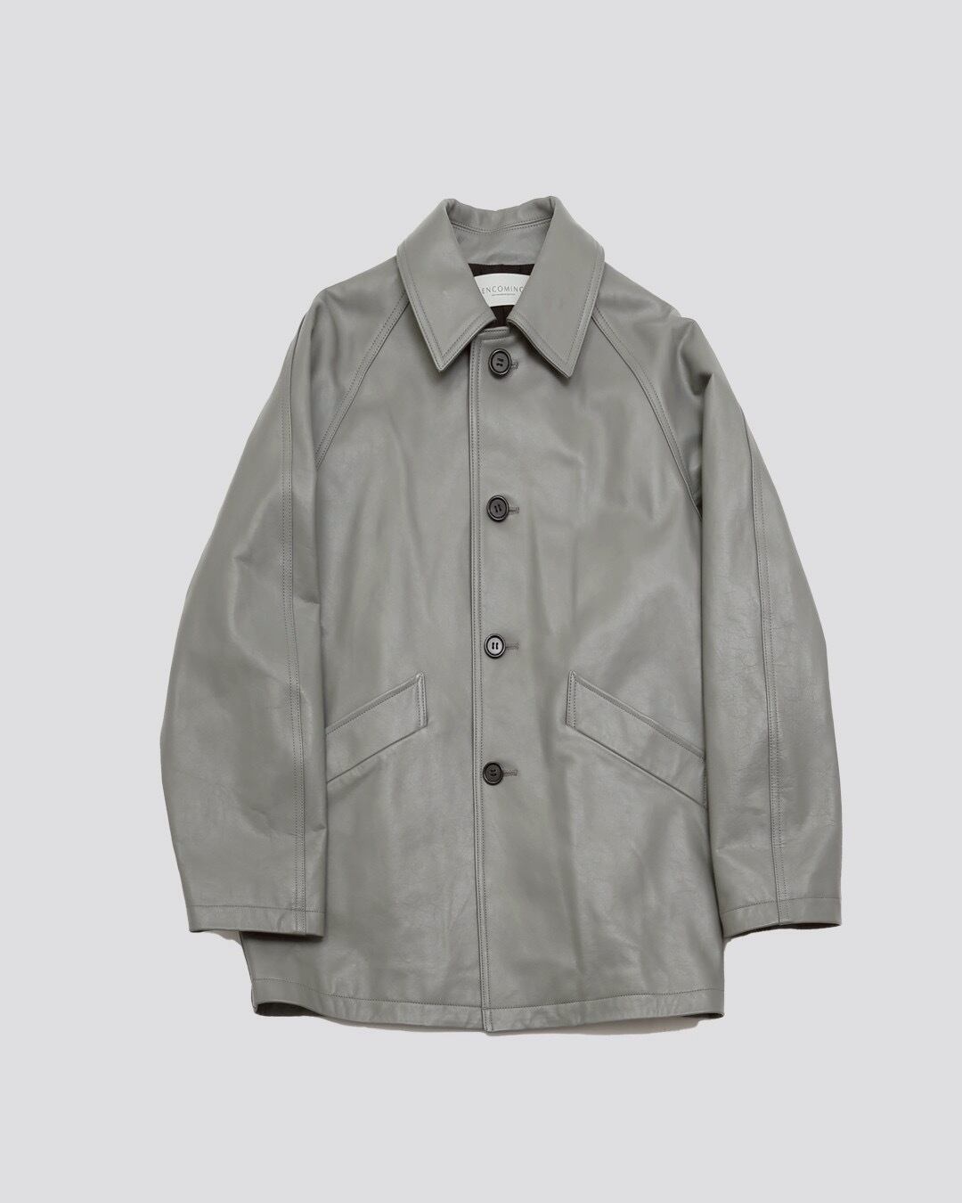 ENCOMING】 BACK PLEATED BLOUSON | THE OUR
