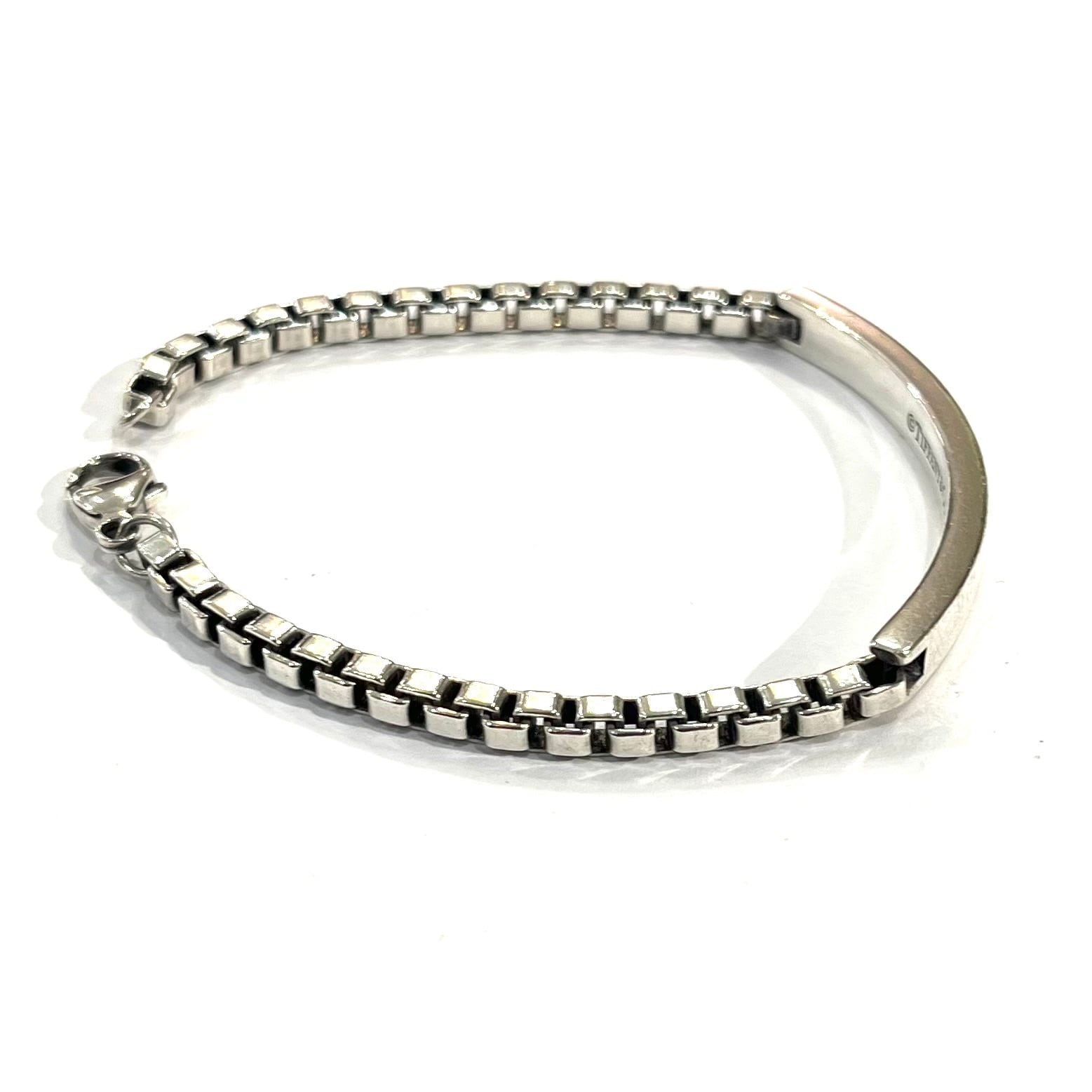 TIFFANY&CO.】2675 ティファニー ID ベネチアンチェーン ブレスレット