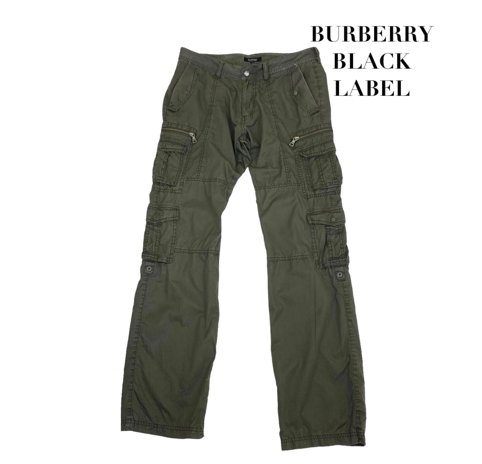 中古 バーバリー ブラックレーベル BURBERRY BLACKLABEL カーゴパンツ