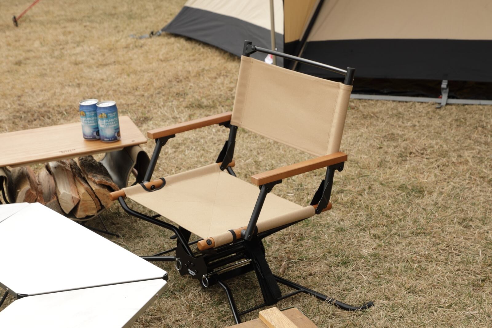 ハングアウト(Hang Out) キャンプチェア 折りたたみ アウトドアチェア ポールローチェア POL-N56WH ホワイト ハングアウト(Hang Out) キャンプチェア 折りたたみ アウトドアチェア