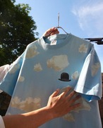 90s anvil "Rene Magritte" Art Print Tee USA製