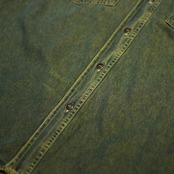 faded design denim shirt