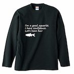良いアクアリストロングTシャツ(ブラック)