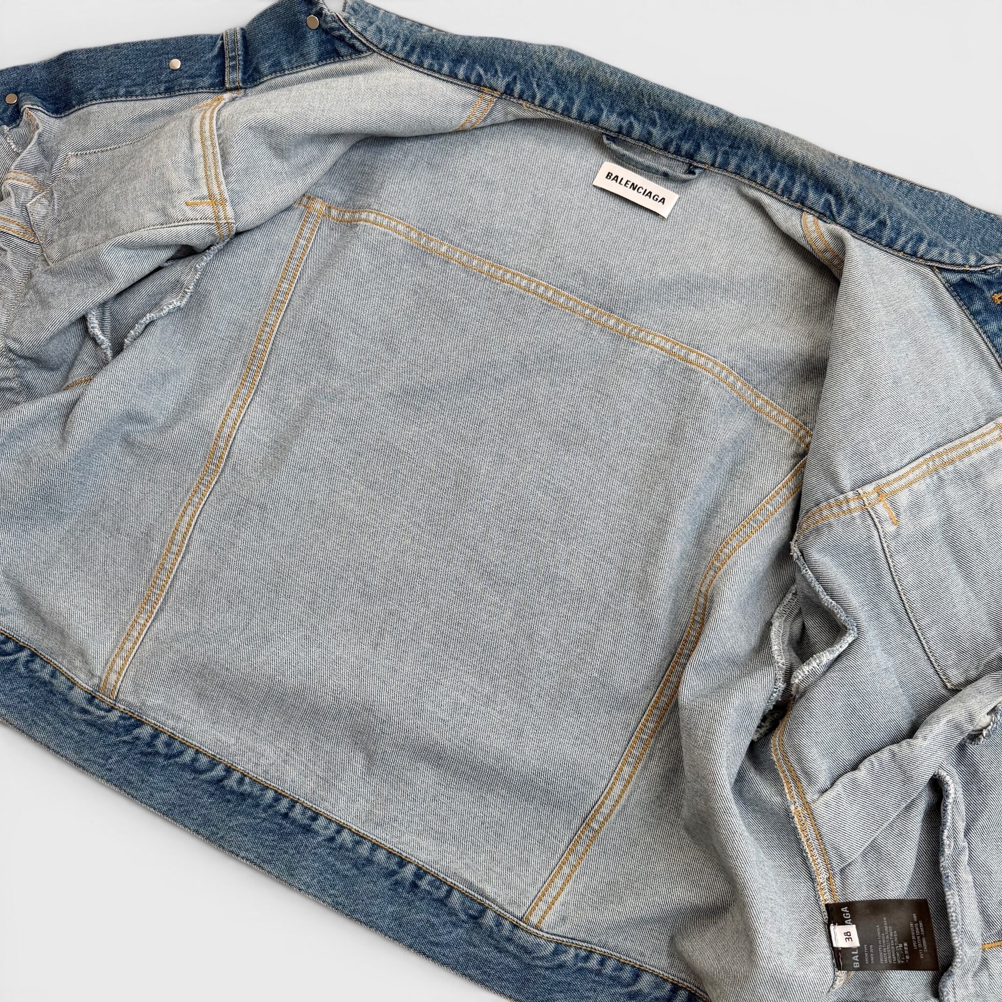 BALENCIAGA Swing Denim Jacket 38 | BRAND RESORT Online |【公式