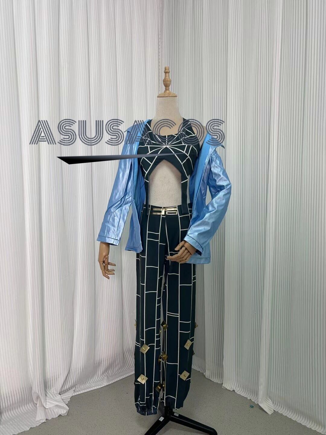 ASUSACOS 実物撮影！ジョジョの奇妙な冒険 空条徐倫 コスプレ衣装