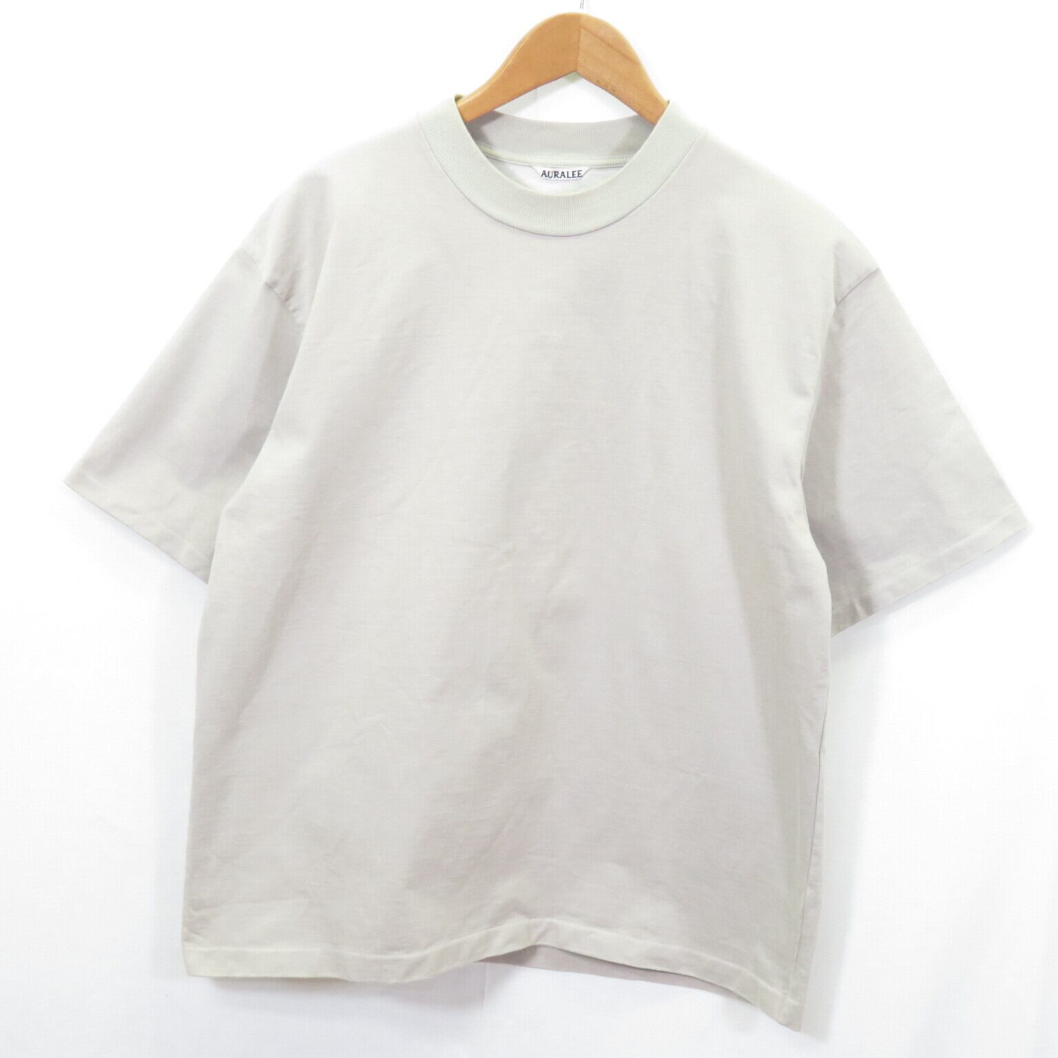 AURALEE スタンドアップTシャツ A20ST01SU size4/オーラリー 0903