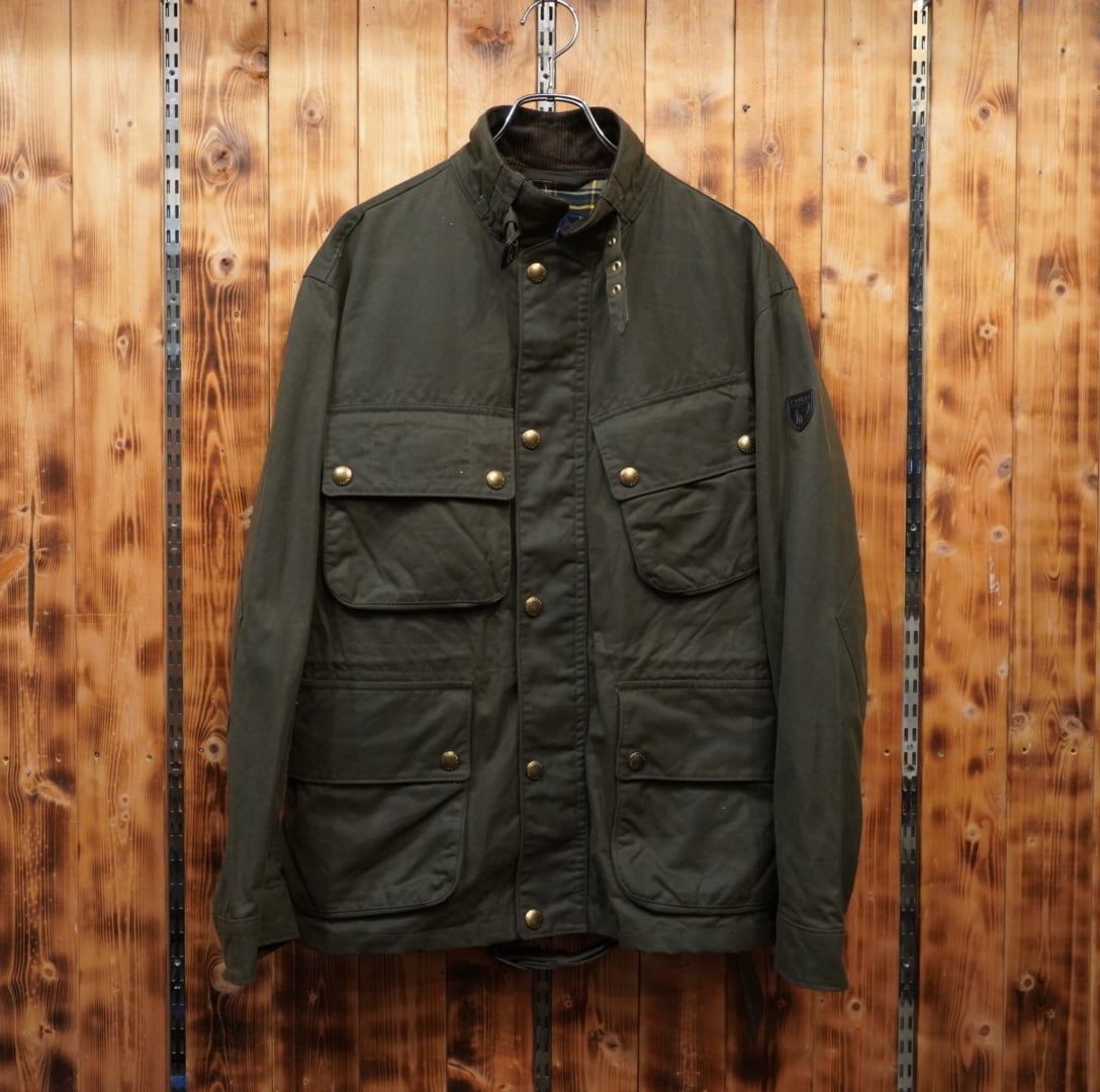 新品タグ付き ralphlauren オイルド モーターサイクル ジャケット M/ラルフローレン