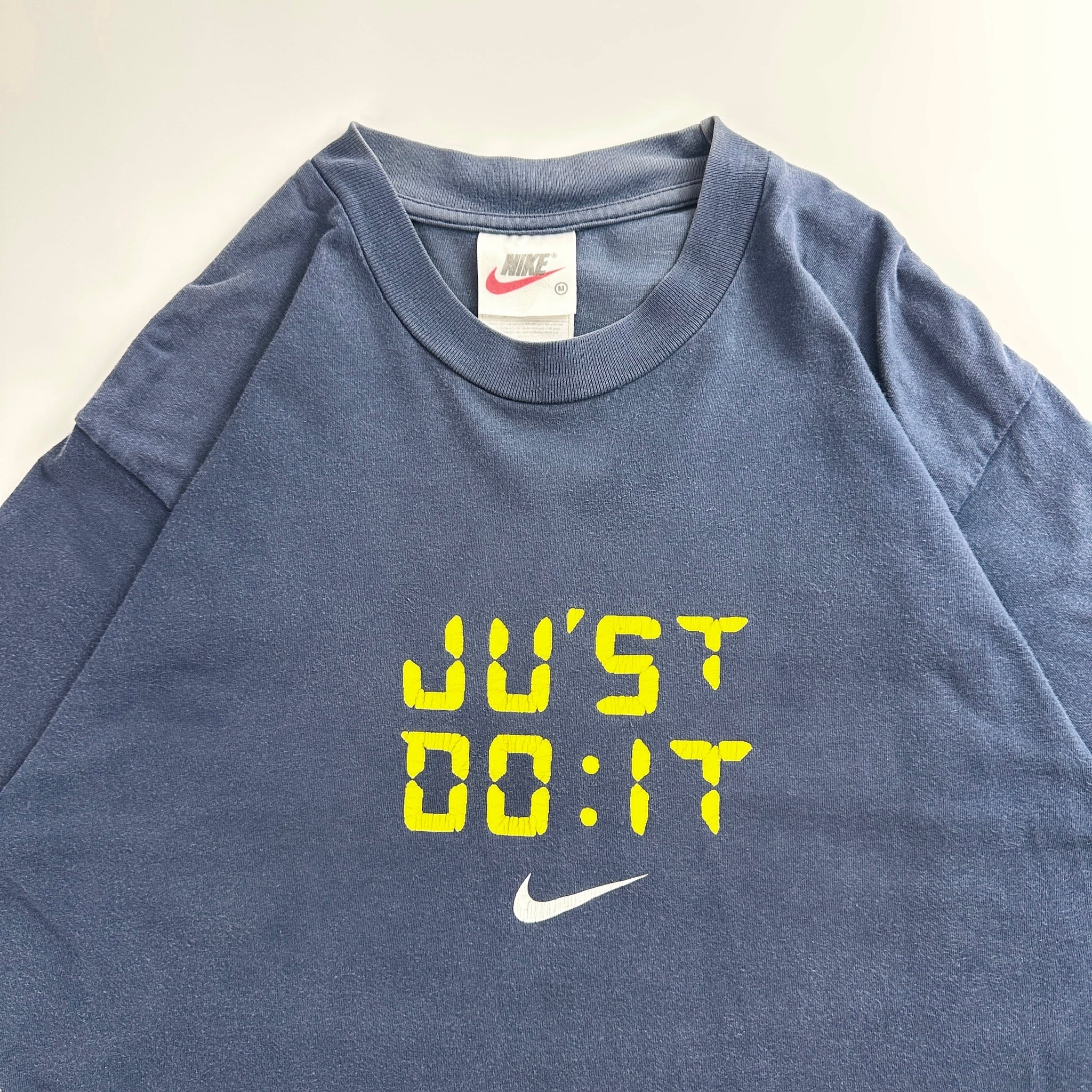 00s Nike Just Do It Logo Tee Blue