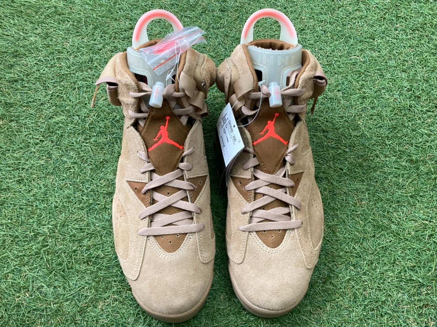 NIKE × TRAVIS SCOTT AIR JORDAN 6 RETRO SP BRITISH KHAKI 30cm ...