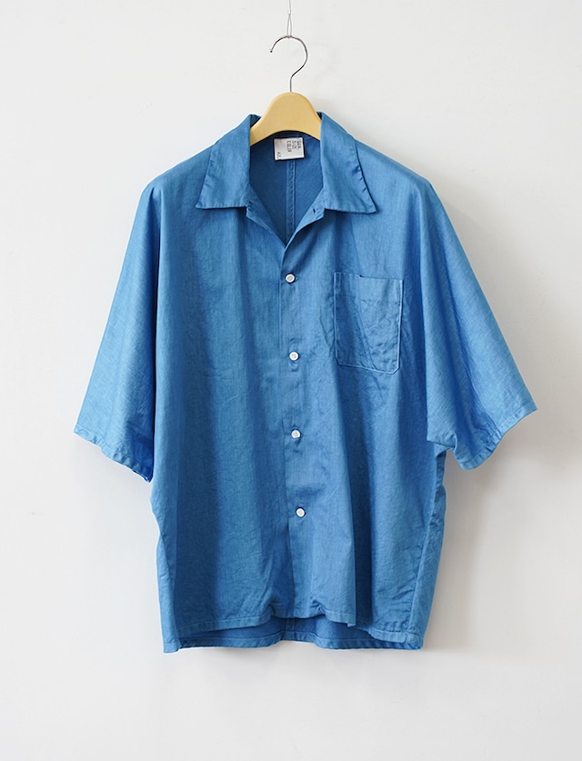 aulico : SHORT SLEEVE SHIRT / SAX