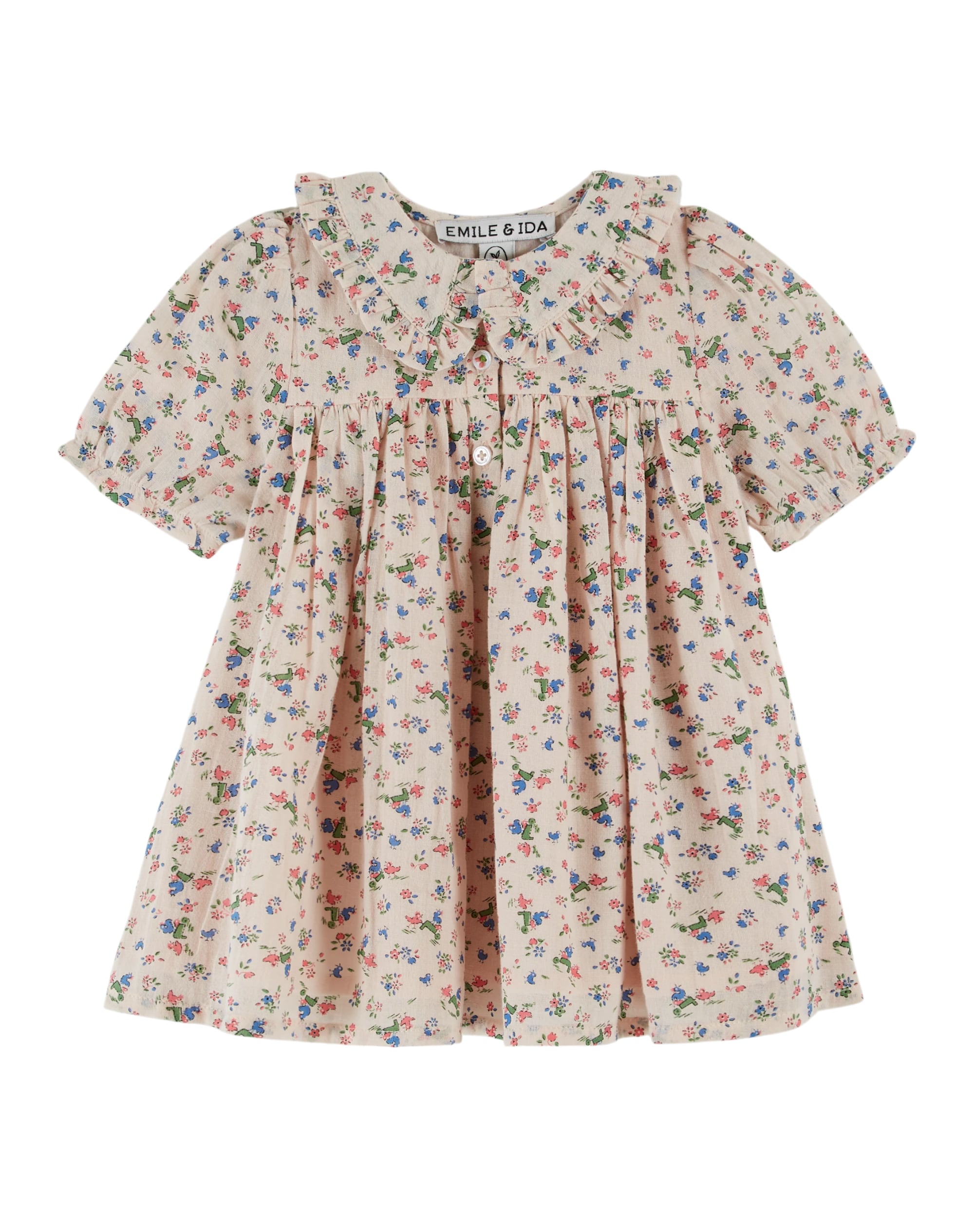 【EMILE&IDA】Dress Pink Patterned