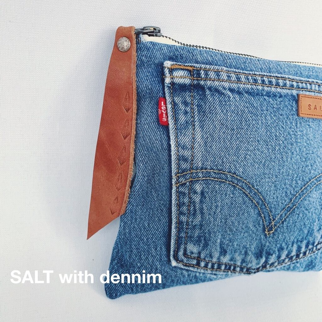 DeniポケSALTポーチ Blue No.4526