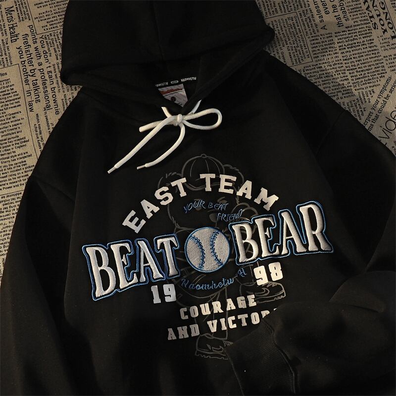 ベースボールロゴパーカー 韓国ファッション通販 Nosweat