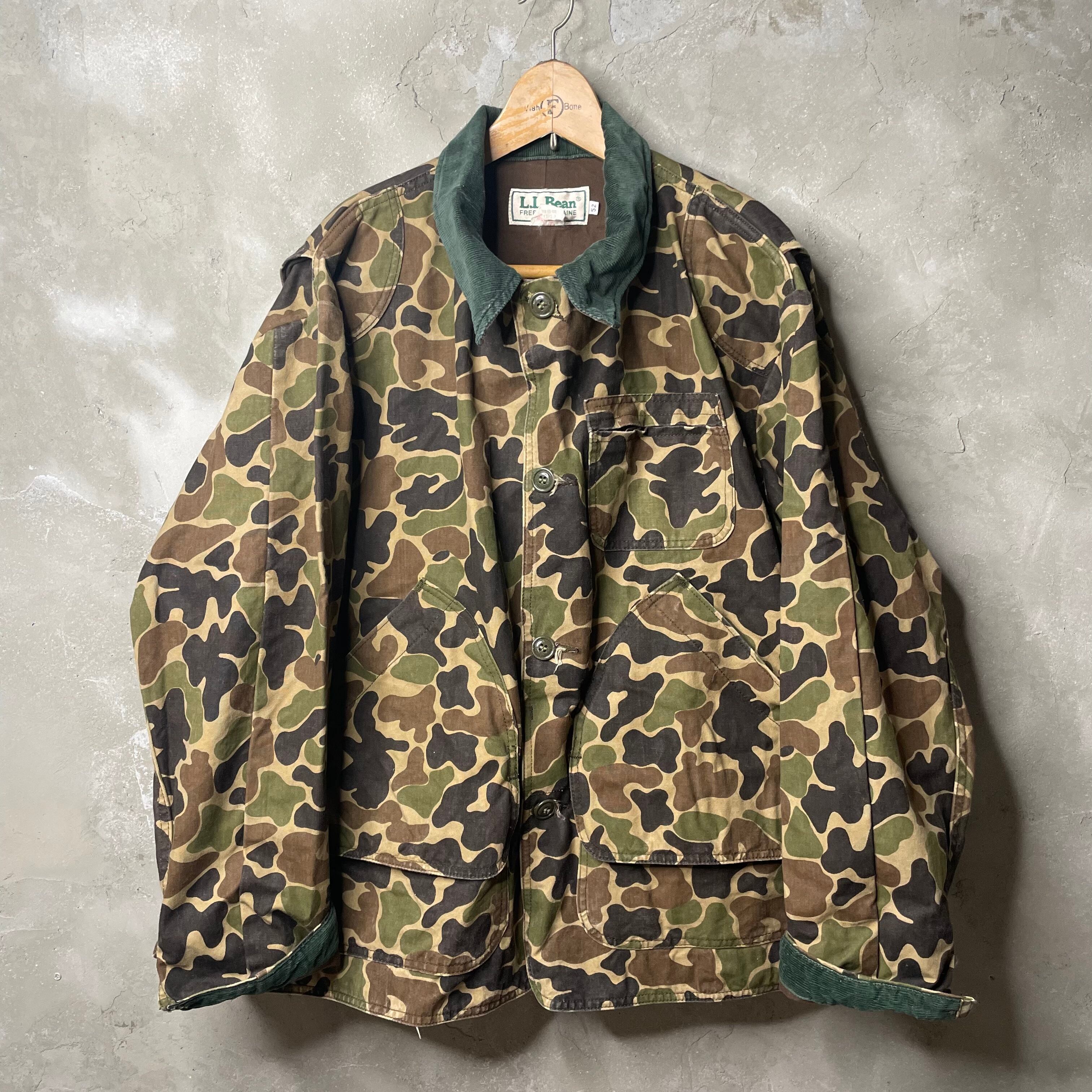80s L.L.Bean】camouflage hunting jacket エルエルビーン アメリカ製 ...