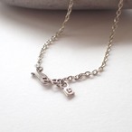 Hands and Circle Necklace(50cm)