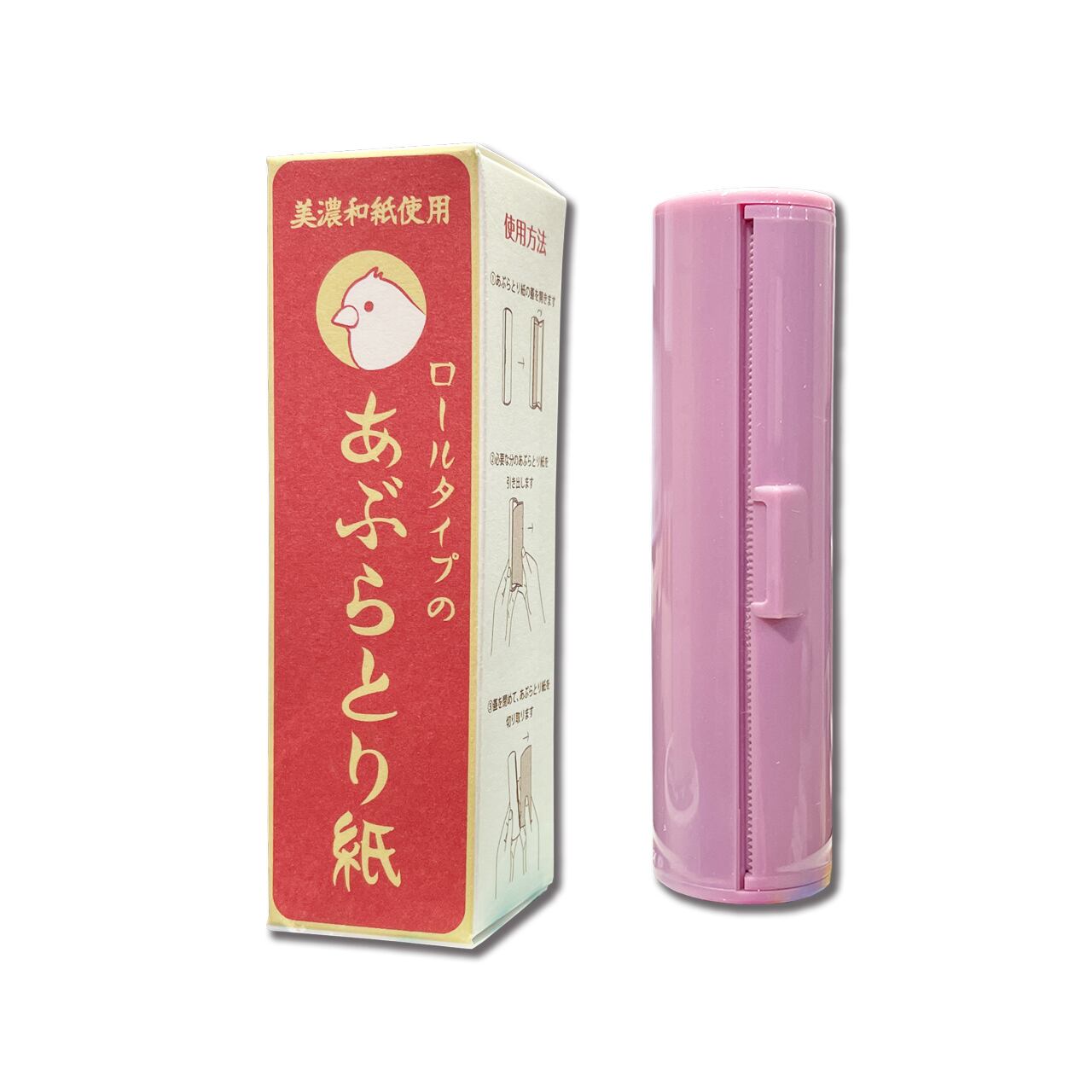 ロールタイプのあぶらとり紙【ラベンダーの香り】 | (株)長門屋商店