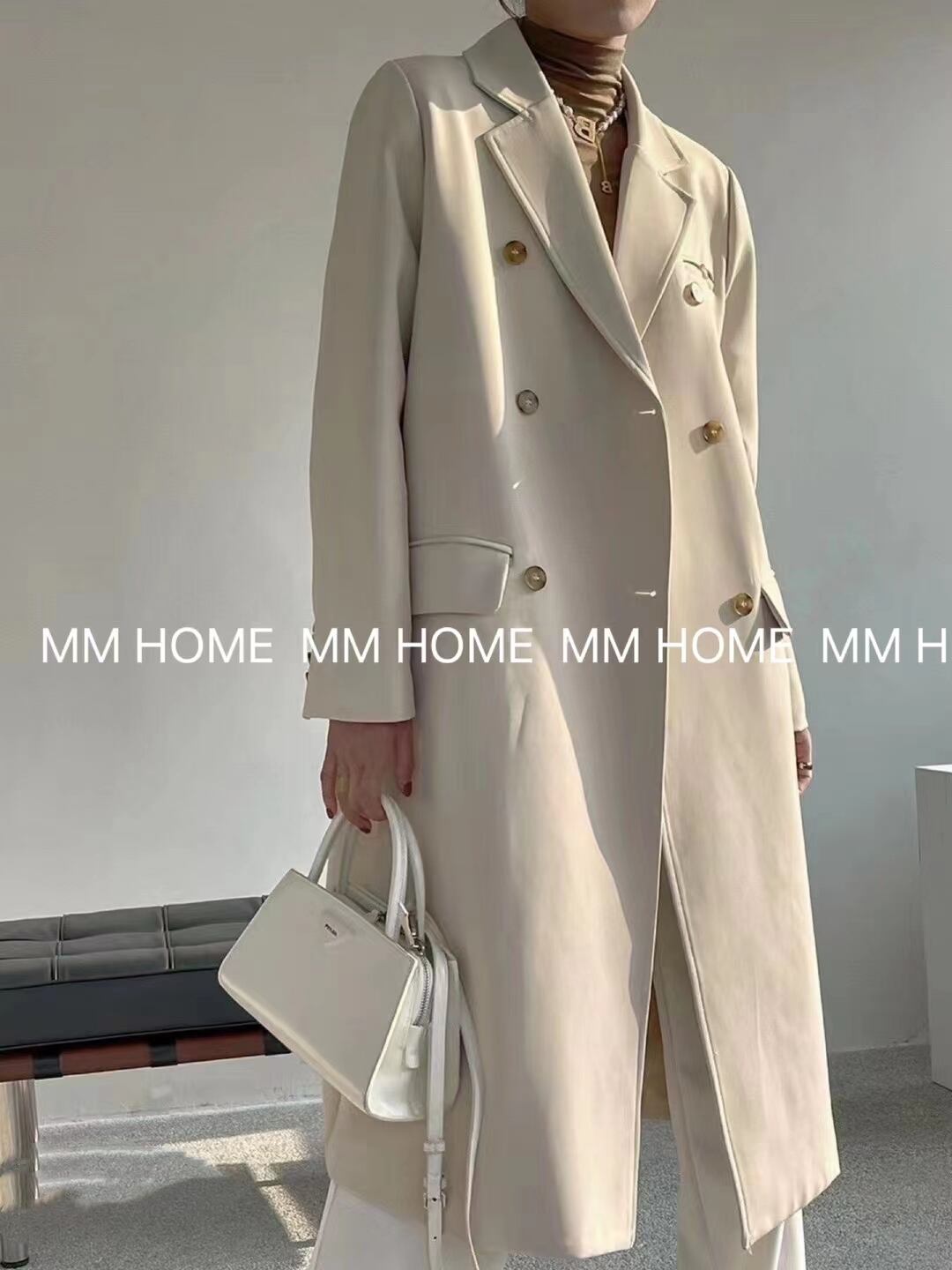 ロングダブルジャケット　AJ42441-6630